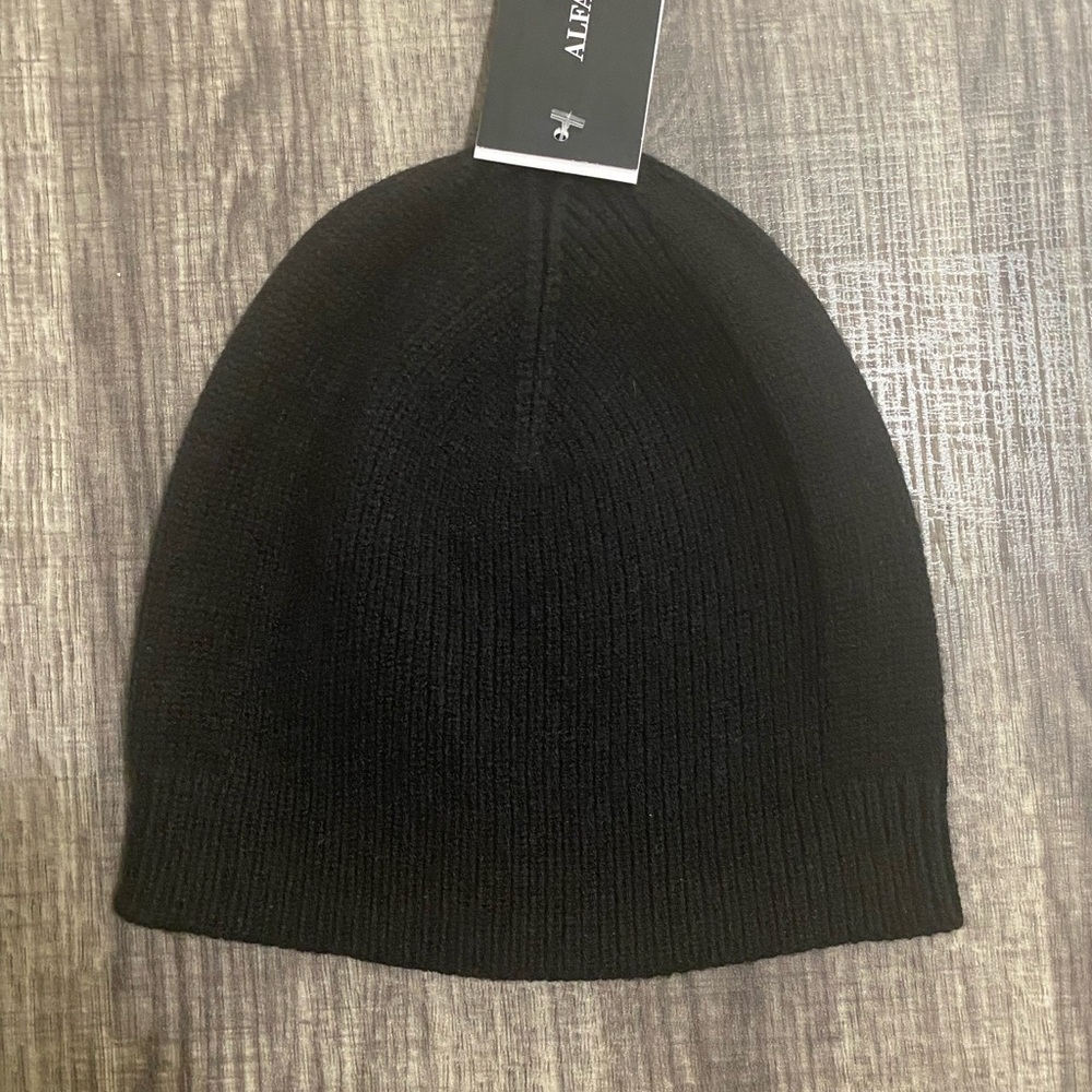 Alfani Men's Black Knit Beanie